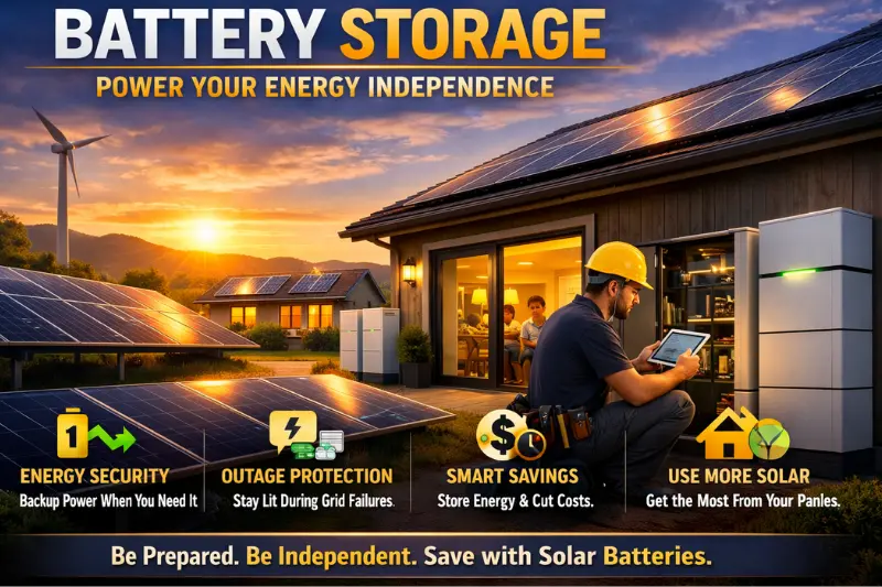 battery storage the next step in energy independence
