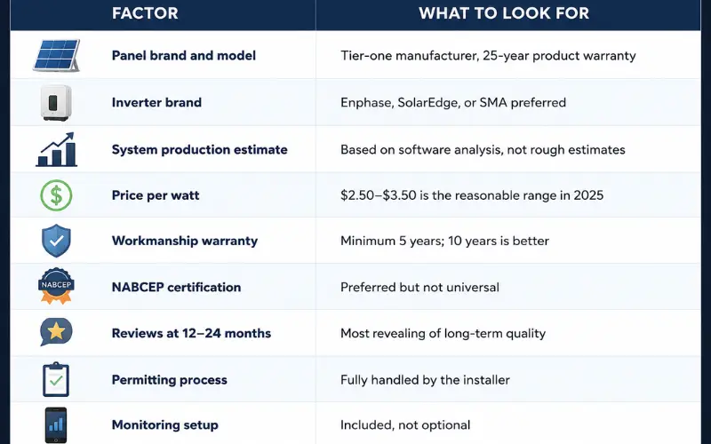 empire solar vs other solar installers how to compare