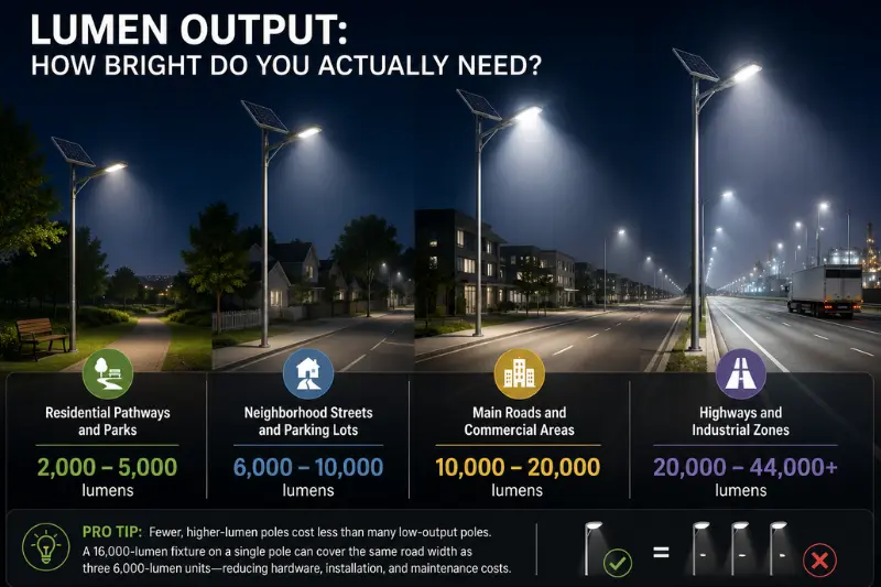 lumen output how bright do you actually need