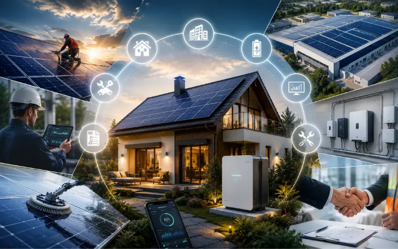 services offered by empire solar companies