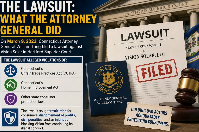 the lawsuit what the attorney general did