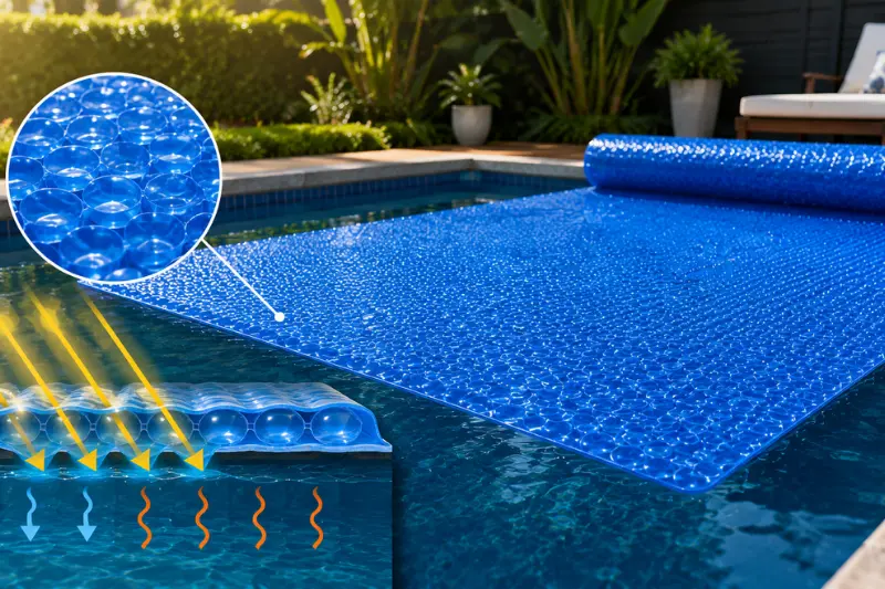 what is a pool solar blanket