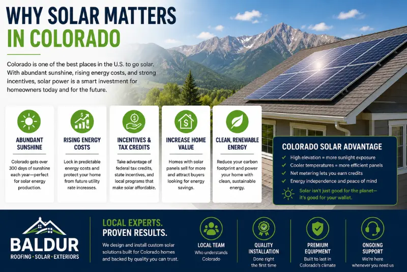 why solar matters in colorado