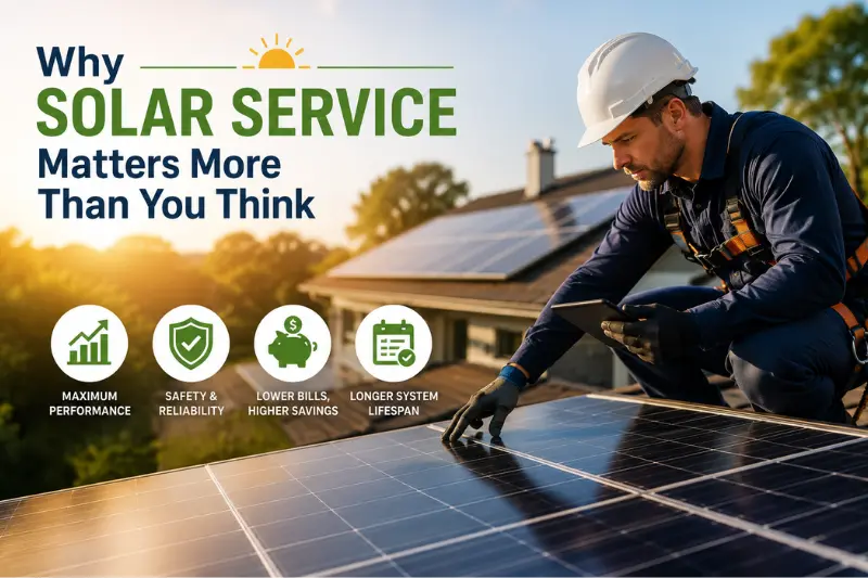 why solar service matters more than you think
